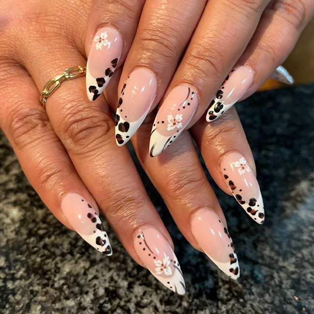 Nails close-up