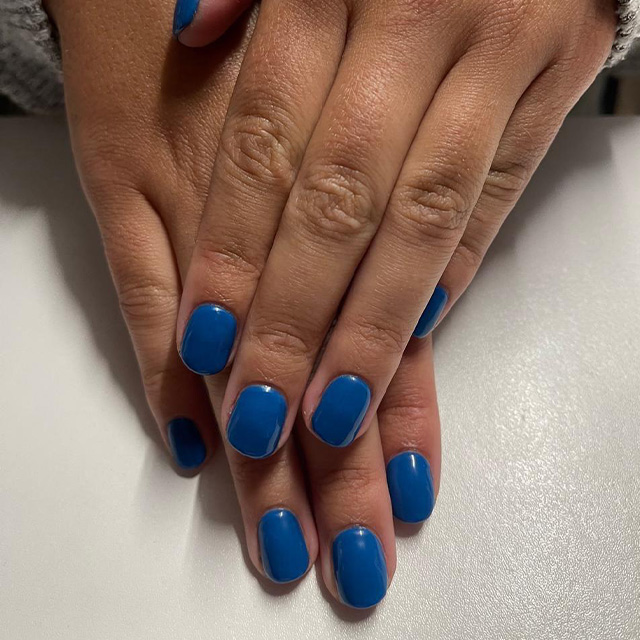 Nails close-up