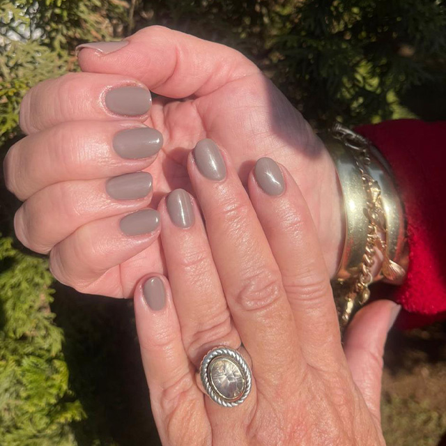 Nails close-up