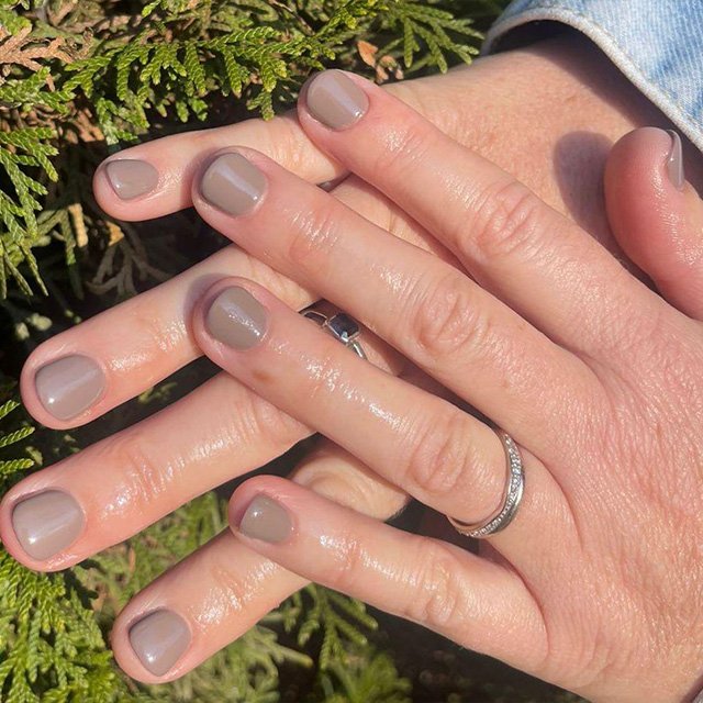 Nails close-up