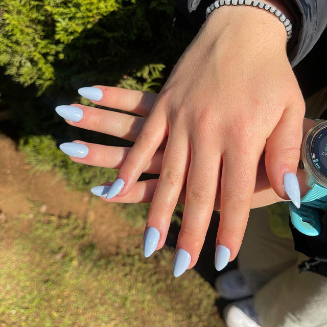 Nails close-up