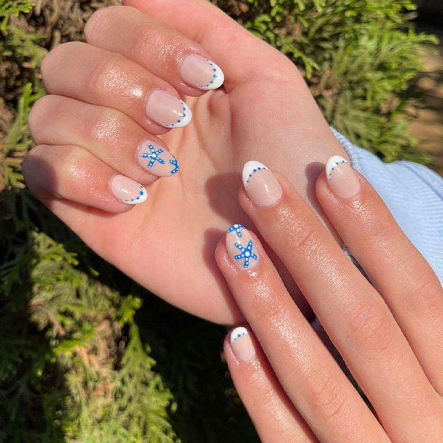Nails close-up