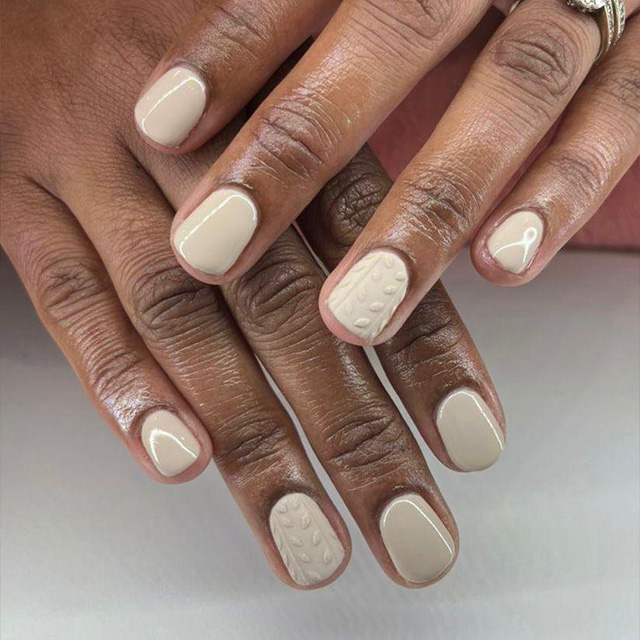 Nails close-up